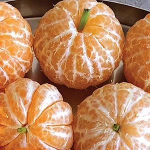 Mandarinas en las meriendas de Halloween
