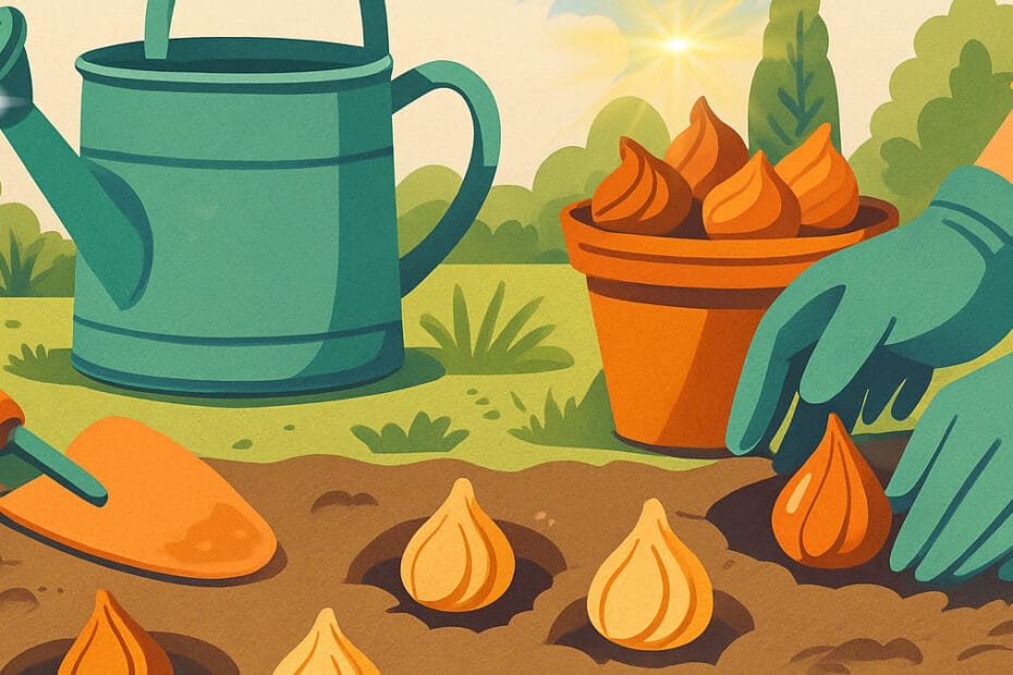 Bulbos de otoño: plantar tulipanes, narcisos y jacintos