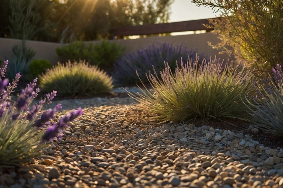Parterre mediterráneo poca agua