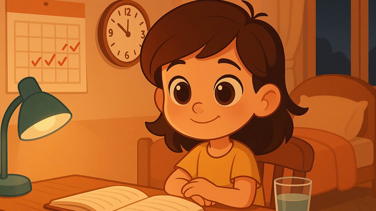 Aprendizaje infantil en casa con rutina clara