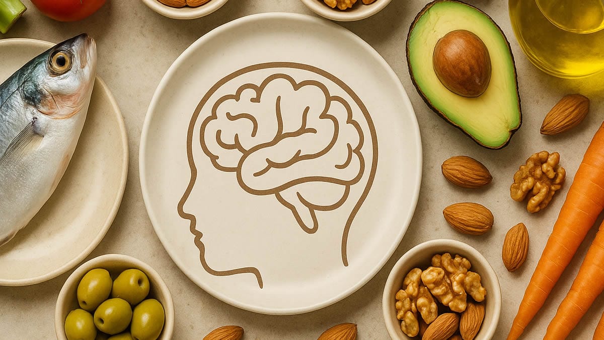 Alimentos para cuidar el cerebro con dieta mediterránea