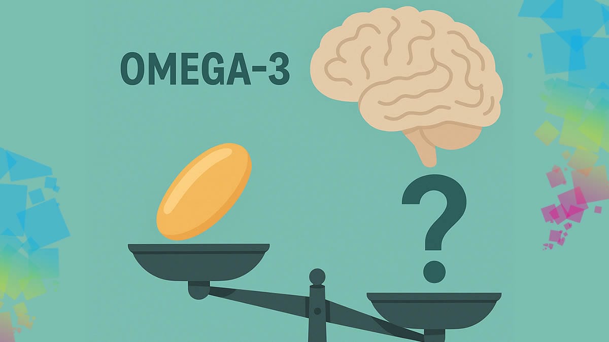 Suplementos de omega 3 para el cerebro, luces y sombras